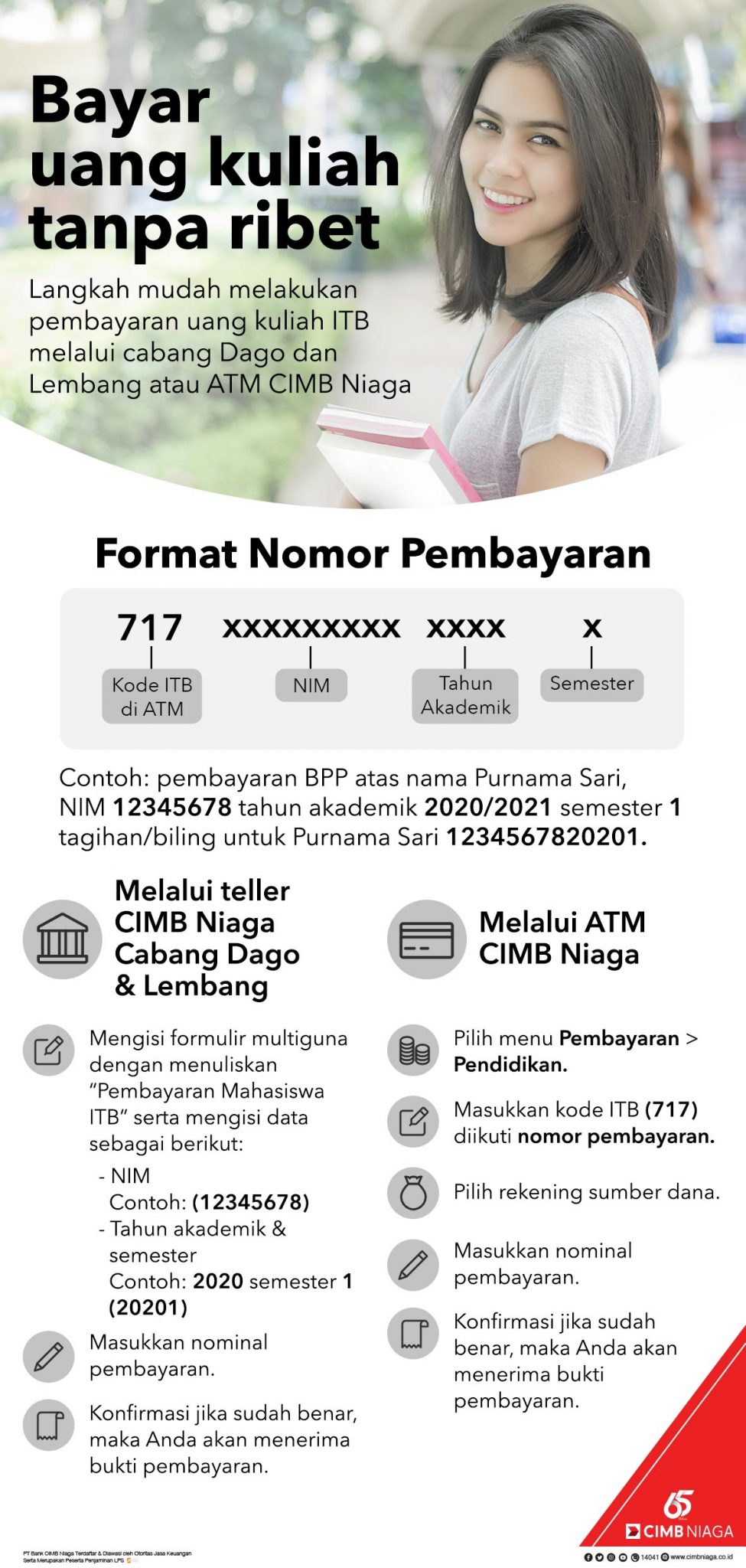 Tata Cara Pembayaran BPP Mahasiswa ITB Melalui NIAGA